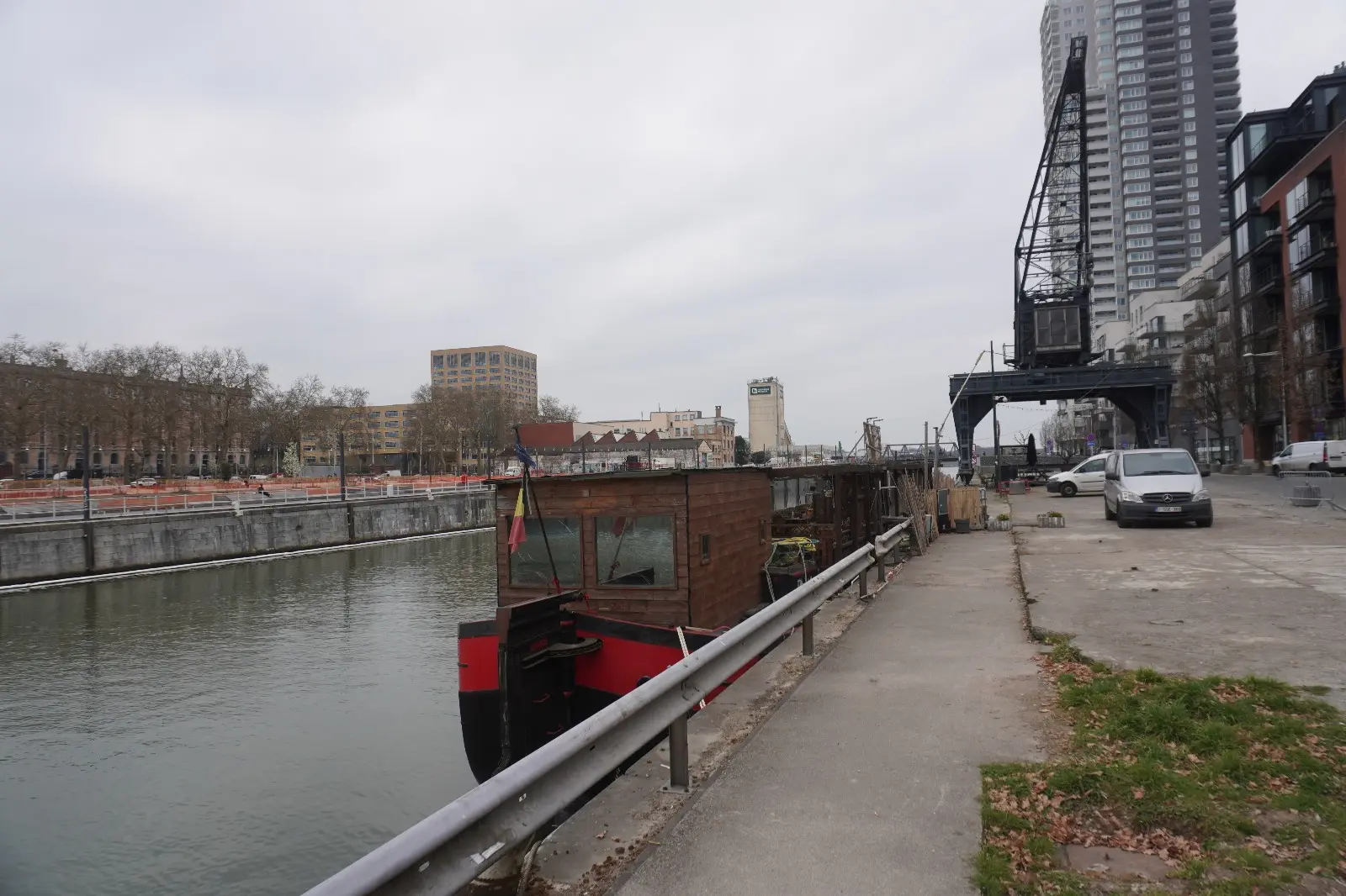 La péniche Edouard Bruxelles 
